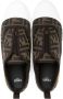 Fendi Kids Slip-on schoenen met monogramprint Bruin - Thumbnail 3