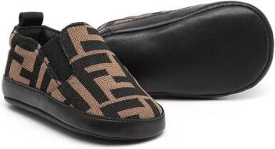 Fendi Kids Slip-on sneakers Bruin