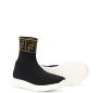 Fendi Kids Sneakers met FF afwerking Zwart - Thumbnail 2