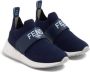 Fendi Kids Sneakers met logo Blauw - Thumbnail 5