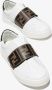 Fendi Kids Sneakers met logoband Wit - Thumbnail 2