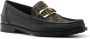 FENDI Leren loafers met logoplakkaat Bruin - Thumbnail 2