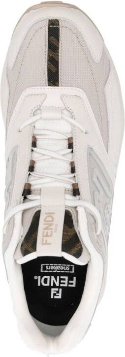 FENDI Low-top sneakers Beige