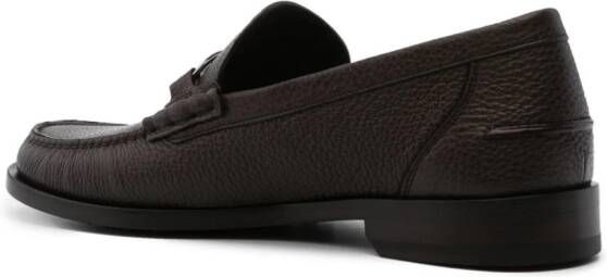 FENDI O'Lock leren loafers Bruin