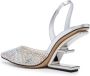 FENDI Pumps verfraaid met kristallen Zilver - Thumbnail 3