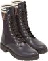 FENDI Rockoko-combat boots Zwart - Thumbnail 4