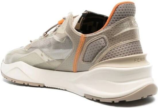 FENDI Runner low-top sneakers Beige