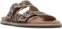 FENDI Sandalen met FF-logoprint Bruin - Thumbnail 2