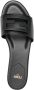 FENDI Baguette leren slippers Zwart - Thumbnail 4