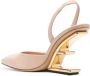 FENDI Slingback pumps Roze - Thumbnail 3