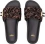 FENDI Slippers met FF-logo Bruin - Thumbnail 4