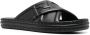 FENDI Slippers met logo Zwart - Thumbnail 2