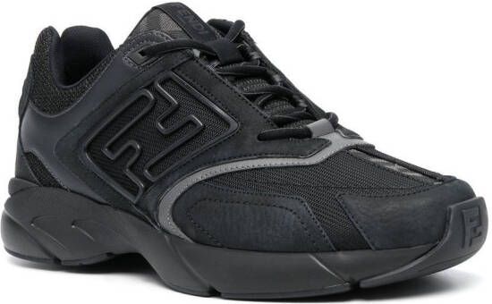 FENDI Sneakers met logoprint Zwart