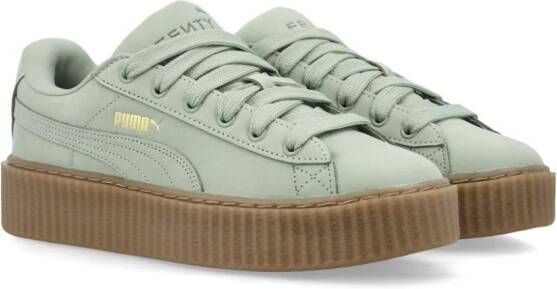 Fenty X Puma Creeper Phatty leren sneakers Groen
