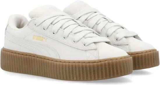 Fenty X Puma Creeper Phatty leren sneakers Wit