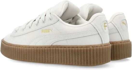 Fenty X Puma Creeper Phatty leren sneakers Wit