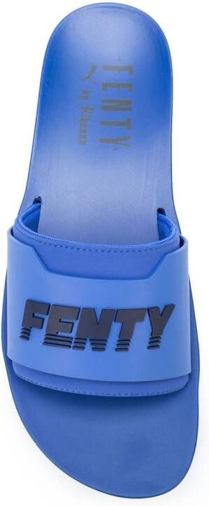Fenty X Puma surf slides Blauw
