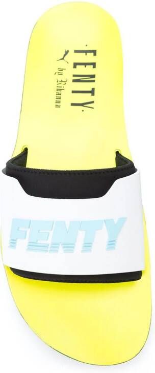 Fenty X Puma Surf slides Geel