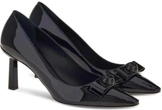 Ferragamo Vara pumps met strik Zwart