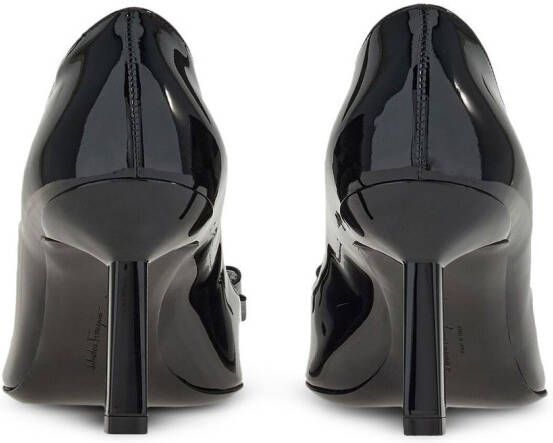 Ferragamo Vara pumps met strik Zwart