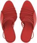 Ferragamo 105 mm Altaire sandalen met kanten detail Rood - Thumbnail 4