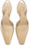 Ferragamo Alyssa slingback pumps met kooihak Beige - Thumbnail 4