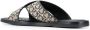 Ferragamo Badslippers met Gancini print Beige - Thumbnail 3