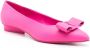 Ferragamo Ballerina's met strikdetail Roze - Thumbnail 2