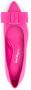 Ferragamo Ballerina's met strikdetail Roze - Thumbnail 4