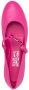 Ferragamo Ballerina's met strikdetail Roze - Thumbnail 4