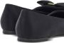 Ferragamo Ballerina's met strikdetail Zwart - Thumbnail 3