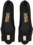 Ferragamo Ballerina's met strikdetail Zwart - Thumbnail 4