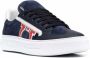 Ferragamo Borg 5 low-top sneakers Blauw - Thumbnail 2
