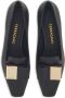 Ferragamo Loafers met strikdetail Zwart - Thumbnail 3