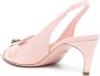 Ferragamo Brilda 55 mm lakleren pumps Roze - Thumbnail 3