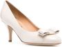 Ferragamo Carla Vara pumps Wit - Thumbnail 2