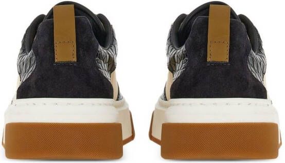 Ferragamo Cassina low-top sneakers Zwart