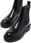 Ferragamo Chelsea laarzen met logo Zwart - Thumbnail 4