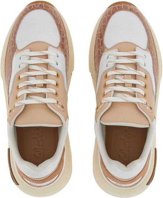 Ferragamo Cosma low-top sneakers Beige
