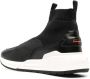 Ferragamo Cosma high-top soksneakers Zwart - Thumbnail 3