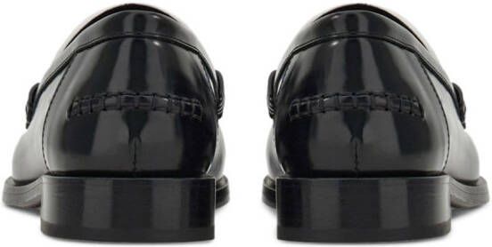 Ferragamo Loafers met logo-reliëf Wit