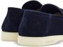 Ferragamo Deconstructed Gancini suède loafers Blauw - Thumbnail 3