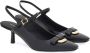 Ferragamo Drop Bow 55 mm pumps Zwart - Thumbnail 2