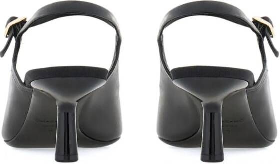 Ferragamo Drop Bow 55 mm pumps Zwart