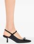 Ferragamo Drop Bow 55 mm pumps Zwart - Thumbnail 5