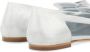 Ferragamo Drop Bow leren ballerina's Zilver - Thumbnail 3