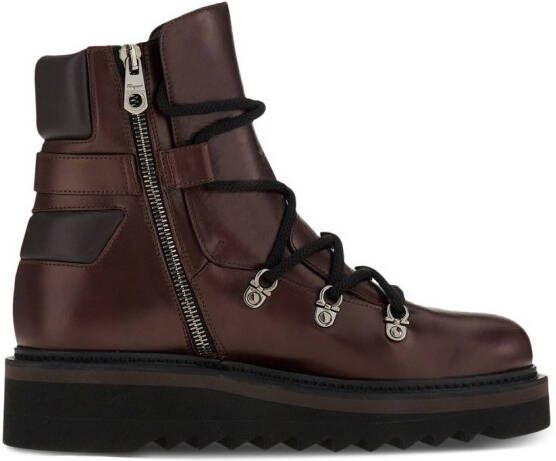 Ferragamo Elimo veterlaarzen Bruin