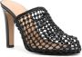 Ferragamo Ella muiltjes met hoge hak Zwart - Thumbnail 2