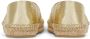 Ferragamo Espadrilles met geborduurd logo Goud - Thumbnail 3