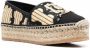 Ferragamo Espadrilles met geborduurd logo Zwart - Thumbnail 2